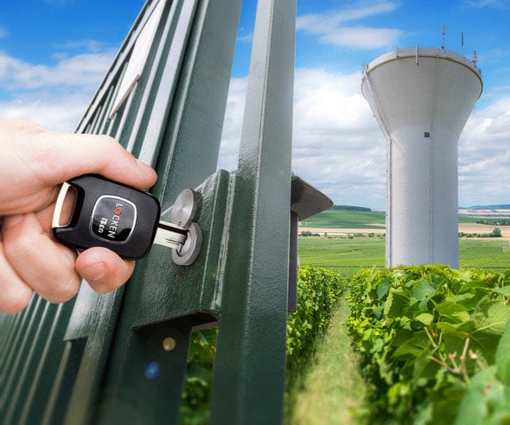 Contrôle d’accès : La régie des eaux de Châlons-en-Champagne renouvelle sa confiance en LOCKEN et choisit la clé à induction